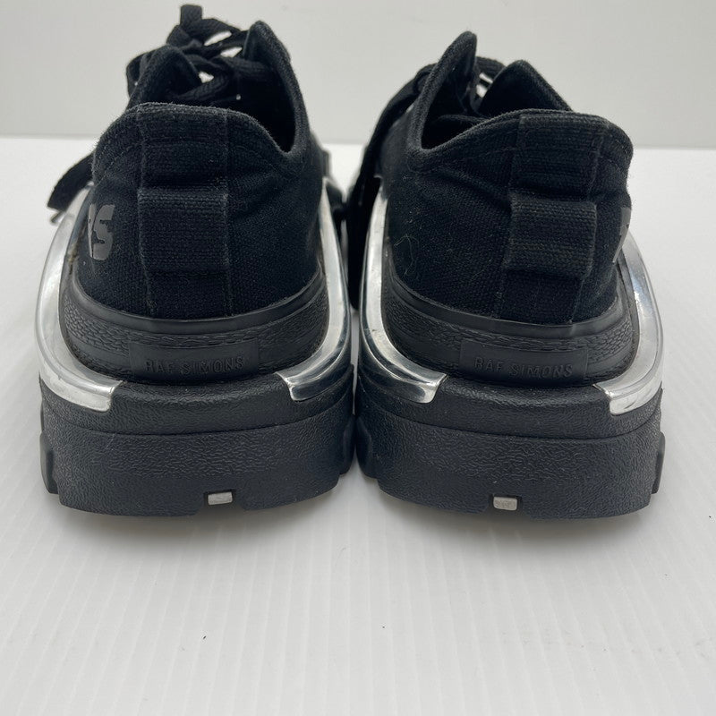 【中古品】【メンズ】 ADIDAS アディダス × RAF SIMONS ラフシモンズ DETROIT RUNNER SNEAKERS F34243 デトロイト ランナー スニーカー 靴 161-260629-sa-18-tei サイズ：26 カラー：ブラック 万代Net店