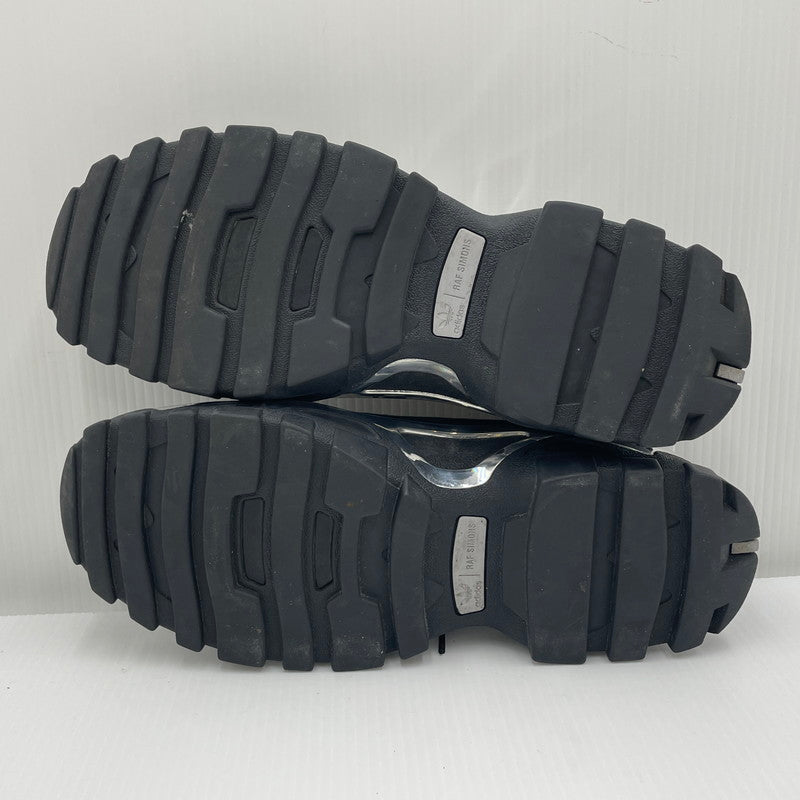 【中古品】【メンズ】 ADIDAS アディダス × RAF SIMONS ラフシモンズ DETROIT RUNNER SNEAKERS F34243 デトロイト ランナー スニーカー 靴 161-260629-sa-18-tei サイズ：26 カラー：ブラック 万代Net店