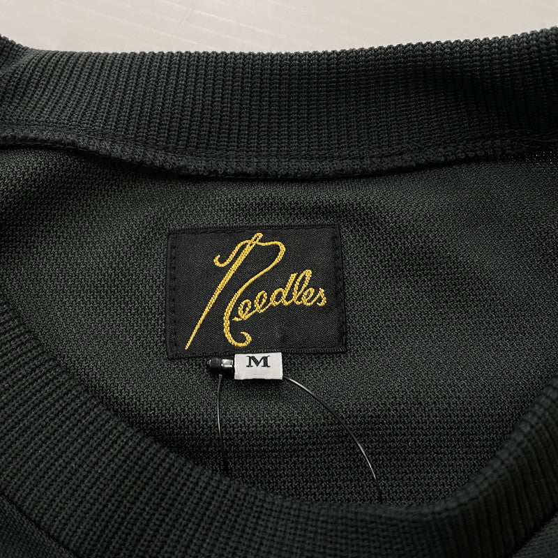 【中古品】【メンズ】 NEEDLES ニードルス 26SS POLY SMOOTH TRACK CREW NECK SHIRT SX405T ポリスムース トラック クルーネック シャツ 長袖 トップス 140-260531-yo-13-tei サイズ：M カラー：チャコール 万代Net店