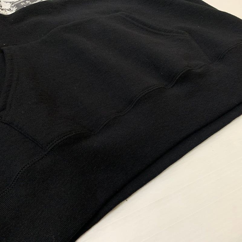 【中古品】【メンズ】 Supreme シュプリーム MIKE KELLEY FRANKLIN HOODED SWEATSHIRT マイク ケリー フランクリン フーデッド スウェットシャツ トップス プルオーバーパーカー 149-260602-ko-17-tei サイズ：L カラー：ブラック 万代Net店