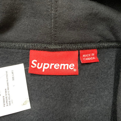 【中古品】【メンズ】 Supreme シュプリーム MIKE KELLEY FRANKLIN HOODED SWEATSHIRT マイク ケリー フランクリン フーデッド スウェットシャツ トップス プルオーバーパーカー 149-260602-ko-17-tei サイズ：L カラー：ブラック 万代Net店