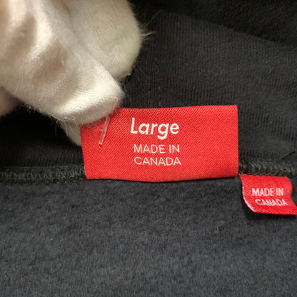 【中古品】【メンズ】 Supreme シュプリーム MIKE KELLEY FRANKLIN HOODED SWEATSHIRT マイク ケリー フランクリン フーデッド スウェットシャツ トップス プルオーバーパーカー 149-260602-ko-17-tei サイズ：L カラー：ブラック 万代Net店