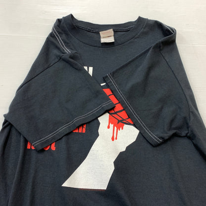 【中古品】【メンズ】 FRUIT OF THE LOOM フルーツオブザルーム 90～00's GREEN DAY "AMERICAN IDIOT" 90～00年代 グリーンデイ アメリカンイディオット Tシャツ 半袖 トップス 145-260806-yo-02-tei サイズ：M カラー：ブラック 万代Net店