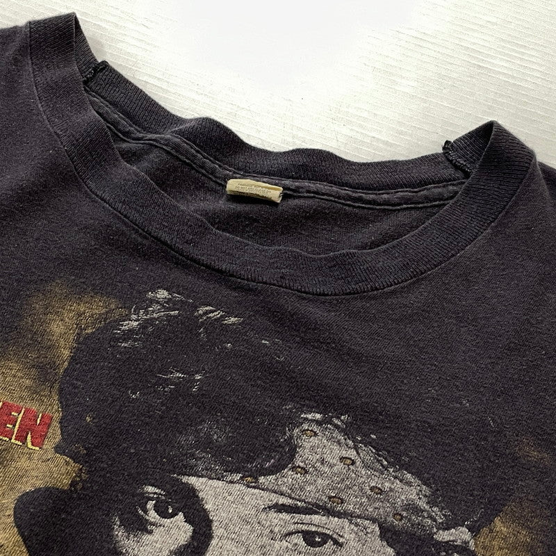【現状渡し品】【メンズ】 SCREEN STARS スクリーン スターズ 80's VINTAGE BRUCE SPRINGSTEEN＆THE E STREET BAND TEE 80年代 ヴィンテージ ブルース スプリングスティーン バンド Tシャツ 半袖 トップス 145-260801-sa-07-tei サイズ：M カラー：ブラック 万代Net店