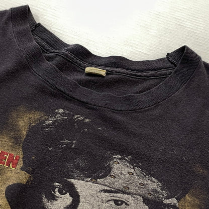【現状渡し品】【メンズ】 SCREEN STARS スクリーン スターズ 80's VINTAGE BRUCE SPRINGSTEEN＆THE E STREET BAND TEE 80年代 ヴィンテージ ブルース スプリングスティーン バンド Tシャツ 半袖 トップス 145-260801-sa-07-tei サイズ：M カラー：ブラック 万代Net店