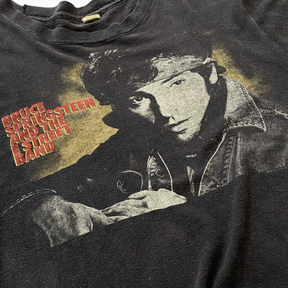 【現状渡し品】【メンズ】 SCREEN STARS スクリーン スターズ 80's VINTAGE BRUCE SPRINGSTEEN＆THE E STREET BAND TEE 80年代 ヴィンテージ ブルース スプリングスティーン バンド Tシャツ 半袖 トップス 145-260801-sa-07-tei サイズ：M カラー：ブラック 万代Net店