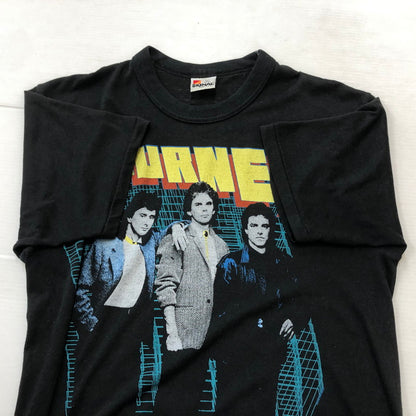 【中古品】【メンズ】 SIGNAL シグナル 80's VINTAGE JOURNEY "RAISED ON THE RADIO" TEE 80年代 ヴィンテージ ジャーニー レイズド オン ザ ラジオ Tシャツ 半袖 トップス 145-260711-sa-13-tei サイズ：L カラー：ブラック 万代Net店