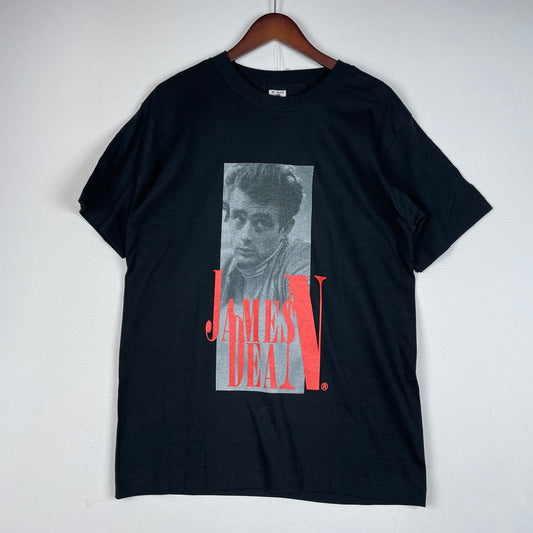 【中古品】【メンズ】 FRUIT OF THE LOOM フルーツオブザルーム 90's JAMES DEAN TEE K-TK 3044 90年代 ジェームズ・ディーン プリント Tシャツ 半袖 トップス 145-260531-yo-08-tei サイズ：M カラー：ブラック 万代Net店