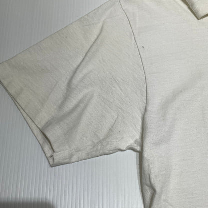 【中古品】【メンズ】 HANES 70'S-80'S ショーレム・アレイヘム プリント T ヴィンテージ 145-260818-nm-72-tei サイズ：L カラー：ホワイト 万代Net店