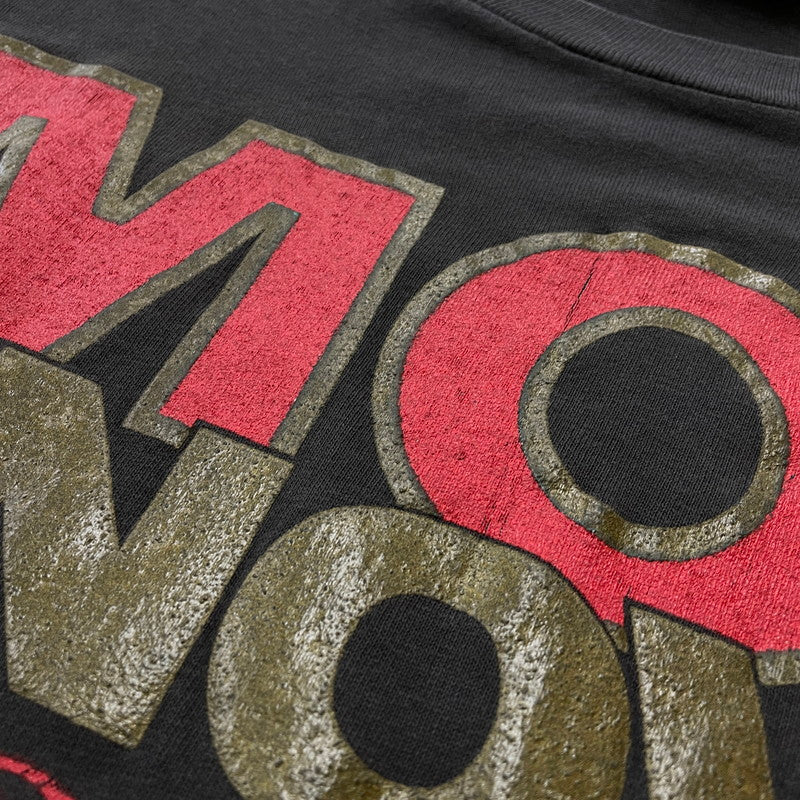 【現状渡し品】【メンズ】 CHANGES チェンジス 90's FOOTBALL MOE KNOWS TEE 90年代 フットボール モエ ノウズ Tシャツ 半袖 トップス 145-260804-sa-12-tei サイズ：L カラー：ブラック系 万代Net店