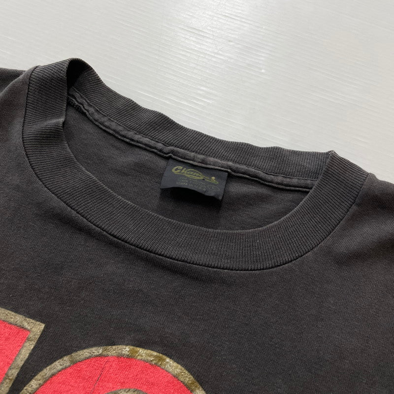 【現状渡し品】【メンズ】 CHANGES チェンジス 90's FOOTBALL MOE KNOWS TEE 90年代 フットボール モエ ノウズ Tシャツ 半袖 トップス 145-260804-sa-12-tei サイズ：L カラー：ブラック系 万代Net店