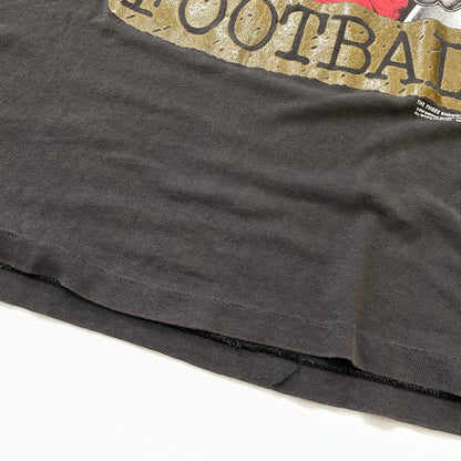 【現状渡し品】【メンズ】 CHANGES チェンジス 90's FOOTBALL MOE KNOWS TEE 90年代 フットボール モエ ノウズ Tシャツ 半袖 トップス 145-260804-sa-12-tei サイズ：L カラー：ブラック系 万代Net店