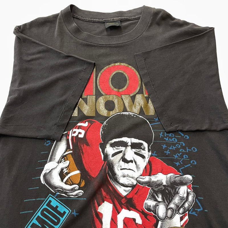 【現状渡し品】【メンズ】 CHANGES チェンジス 90's FOOTBALL MOE KNOWS TEE 90年代 フットボール モエ ノウズ Tシャツ 半袖 トップス 145-260804-sa-12-tei サイズ：L カラー：ブラック系 万代Net店
