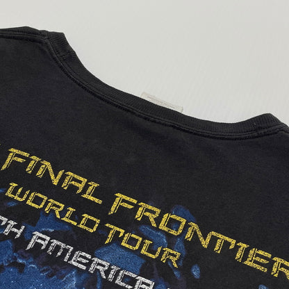 【現状渡し品】【メンズ】 HANES IRON MADEN ヘインズ アイアン メイデン THE FINAL WORLD TOUR 2010 TEE ザ ファイナル フロンティア ワールド ツアー 半袖 トップス 145-260805-sa-05-tei サイズ：2XL カラー：ブラック 万代Net店
