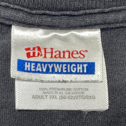 【現状渡し品】【メンズ】 HANES IRON MADEN ヘインズ アイアン メイデン THE FINAL WORLD TOUR 2010 TEE ザ ファイナル フロンティア ワールド ツアー 半袖 トップス 145-260805-sa-05-tei サイズ：2XL カラー：ブラック 万代Net店