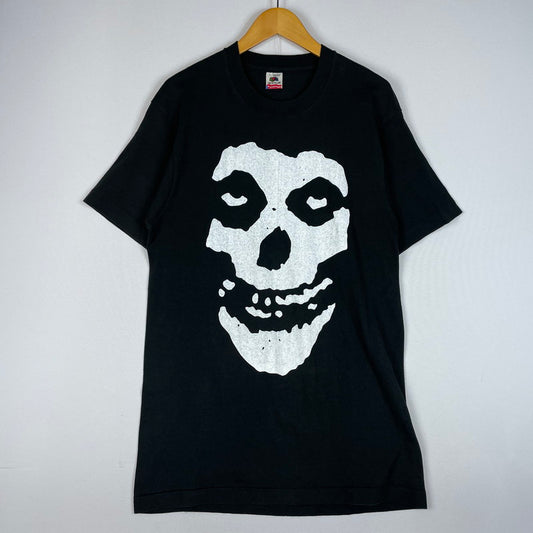 【中古品】【メンズ】 FRUIT OF THE LOOM フルーツオブザルーム 90's MISFITS THE CRIMSON GHOST TEE 90年代 ミスフィッツ クリムゾン・ゴースト Tシャツ 半袖 トップス 145-260531-yo-09-tei サイズ：L カラー：ブラック 万代Net店