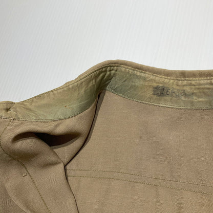 【中古品】【メンズ】 U.S AIR FORCE 50'S TROPICAL LS SHIRT ヴィンテージ ミリタリー 145-260818-nm-81-tei サイズ：16-33 カラー：ベージュ系 万代Net店