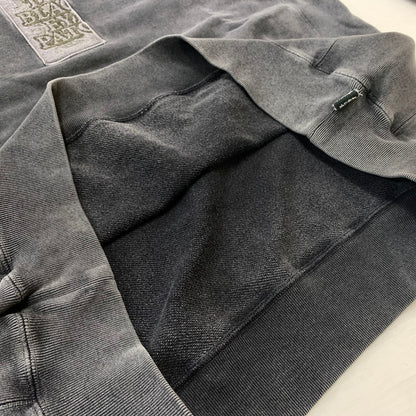 【中古品】【メンズ】 BlackEyePatch ブラックアイパッチ HANDLE WITH CARE PIGMENT DYED SWEAT ケア ピグメント ダイド スウェット トップス トレーナー 取扱注意 142-260602-ko-08-tei サイズ：M カラー：ブラック 万代Net店