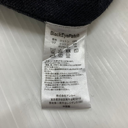 【中古品】【メンズ】 BlackEyePatch ブラックアイパッチ HANDLE WITH CARE PIGMENT DYED SWEAT ケア ピグメント ダイド スウェット トップス トレーナー 取扱注意 142-260602-ko-08-tei サイズ：M カラー：ブラック 万代Net店