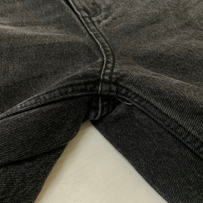 【中古品】【レディース】 adidas アディダス ADILENIUM SEASON3 ZIP WASHED DENIM JX9211 ジップ ウォッシュド デニムパンツ ボトムス ジーンズ 168-260602-ko-14-tei サイズ：26 カラー：ブラック 万代Net店