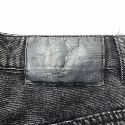 【中古品】【レディース】 adidas アディダス ADILENIUM SEASON3 ZIP WASHED DENIM JX9211 ジップ ウォッシュド デニムパンツ ボトムス ジーンズ 168-260602-ko-14-tei サイズ：26 カラー：ブラック 万代Net店