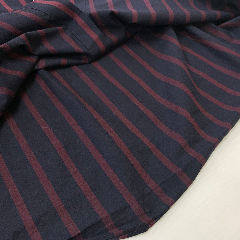 【中古品】【メンズ】 Vivienne Westwood MAN ヴィヴィアンウエストウッドマン STRIPED PETER PAN SHIRT 209045 7258 ストライプ ピーターパンシャツ 長袖 トップス 141-260602-ko-03-tei サイズ：不明 カラー：ストライプ 万代Net店