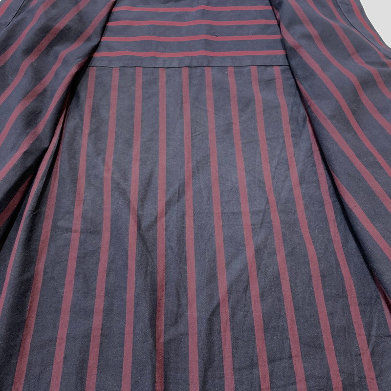 【中古品】【メンズ】 Vivienne Westwood MAN ヴィヴィアンウエストウッドマン STRIPED PETER PAN SHIRT 209045 7258 ストライプ ピーターパンシャツ 長袖 トップス 141-260602-ko-03-tei サイズ：不明 カラー：ストライプ 万代Net店