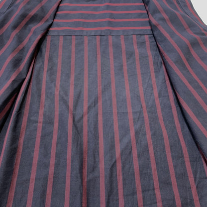 【中古品】【メンズ】 Vivienne Westwood MAN ヴィヴィアンウエストウッドマン STRIPED PETER PAN SHIRT 209045 7258 ストライプ ピーターパンシャツ 長袖 トップス 141-260602-ko-03-tei サイズ：不明 カラー：ストライプ 万代Net店