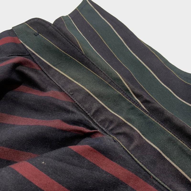 【中古品】【メンズ】 Vivienne Westwood MAN ヴィヴィアンウエストウッドマン STRIPED PETER PAN SHIRT 209045 7258 ストライプ ピーターパンシャツ 長袖 トップス 141-260602-ko-03-tei サイズ：不明 カラー：ストライプ 万代Net店