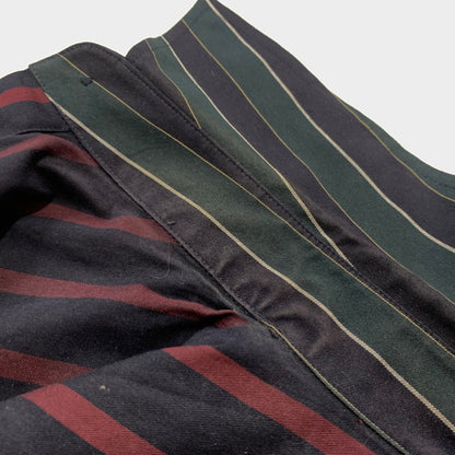 【中古品】【メンズ】 Vivienne Westwood MAN ヴィヴィアンウエストウッドマン STRIPED PETER PAN SHIRT 209045 7258 ストライプ ピーターパンシャツ 長袖 トップス 141-260602-ko-03-tei サイズ：不明 カラー：ストライプ 万代Net店