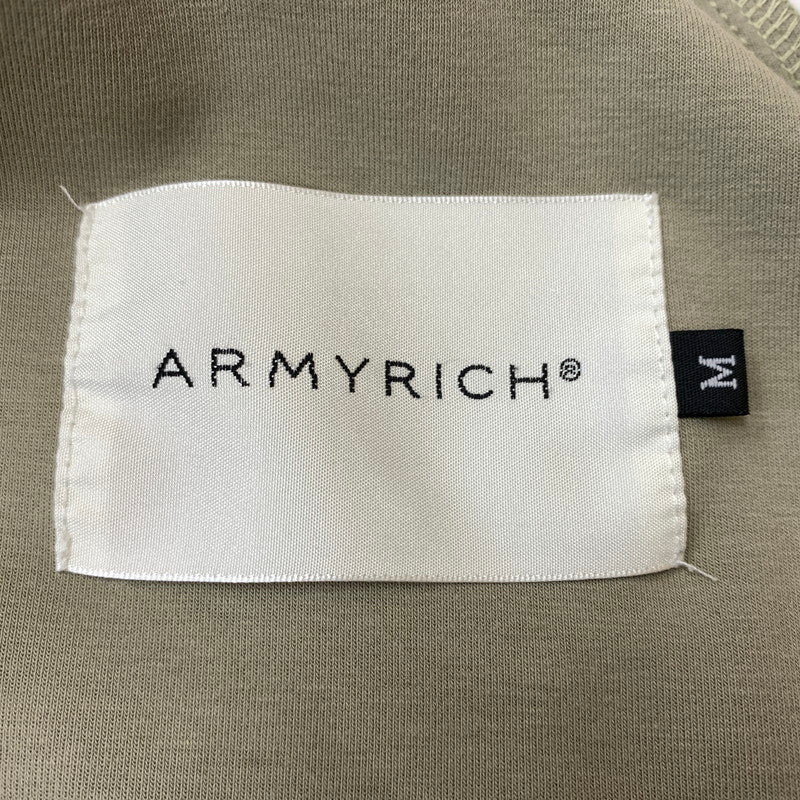 【中古品】【メンズ】 ARMYRICH アーミーリッチ LOGO SETUP PARKA PANT CCSS-22945 ロゴセットアップ トップス ボトムス プルオーバーフーディ 148-260602-ko-06-tei サイズ：M カラー：ベージュ 万代Net店