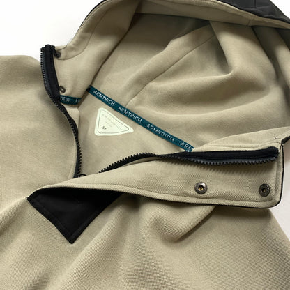 【中古品】【メンズ】 ARMYRICH アーミーリッチ LOGO SETUP PARKA PANT CCSS-22945 ロゴセットアップ トップス ボトムス プルオーバーフーディ 148-260602-ko-06-tei サイズ：M カラー：ベージュ 万代Net店