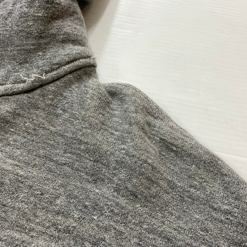【現状渡し品】【メンズ】 WAREHOUSE ウエアハウスCHIN SNAP HOODIE チンスナップ フーディ トップス プルオーバーパーカー 145-260602-ko-05-tei サイズ：40 カラー：グレー 万代Net店