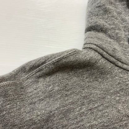 【現状渡し品】【メンズ】 WAREHOUSE ウエアハウスCHIN SNAP HOODIE チンスナップ フーディ トップス プルオーバーパーカー 145-260602-ko-05-tei サイズ：40 カラー：グレー 万代Net店