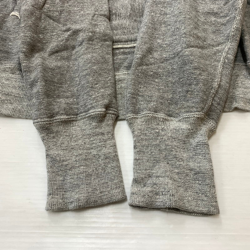 【現状渡し品】【メンズ】 WAREHOUSE ウエアハウスCHIN SNAP HOODIE チンスナップ フーディ トップス プルオーバーパーカー 145-260602-ko-05-tei サイズ：40 カラー：グレー 万代Net店