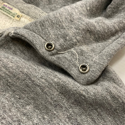 【現状渡し品】【メンズ】 WAREHOUSE ウエアハウスCHIN SNAP HOODIE チンスナップ フーディ トップス プルオーバーパーカー 145-260602-ko-05-tei サイズ：40 カラー：グレー 万代Net店