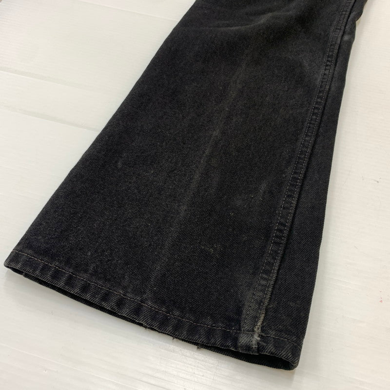 【現状渡し品】【メンズ】 Levi's リーバイス DENIM PANTS 517 11517-0260 デニムパンツ ボトムス ジーンズ ボタン裏刻印532 156-260602-ko-13-tei サイズ：不明 カラー：ブラック 万代Net店