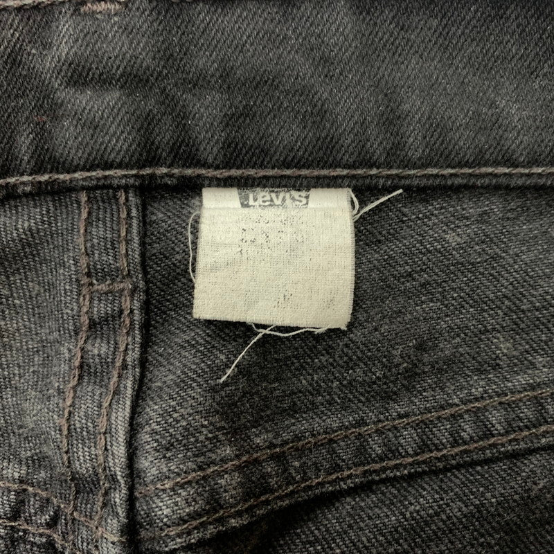 【現状渡し品】【メンズ】 Levi's リーバイス DENIM PANTS 517 11517-0260 デニムパンツ ボトムス ジーンズ ボタン裏刻印532 156-260602-ko-13-tei サイズ：不明 カラー：ブラック 万代Net店
