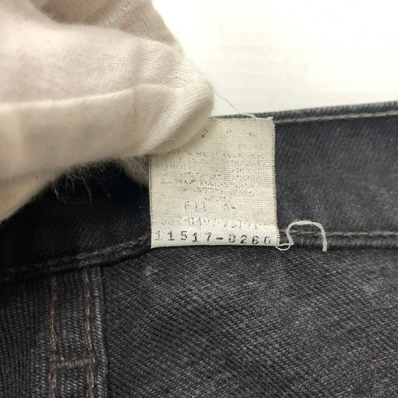 【現状渡し品】【メンズ】 Levi's リーバイス DENIM PANTS 517 11517-0260 デニムパンツ ボトムス ジーンズ ボタン裏刻印532 156-260602-ko-13-tei サイズ：不明 カラー：ブラック 万代Net店