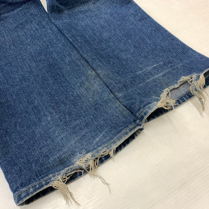 【現状渡し品】【メンズ】 Lee RIDERS リーライダース 70's DENIM PANTS 42TALON VINTAGE 70年代 デニムパンツ ボトムス ジーンズ 42タロン ヴィンテージ 156-260602-ko-12-tei サイズ：不明 カラー：インディゴ 万代Net店