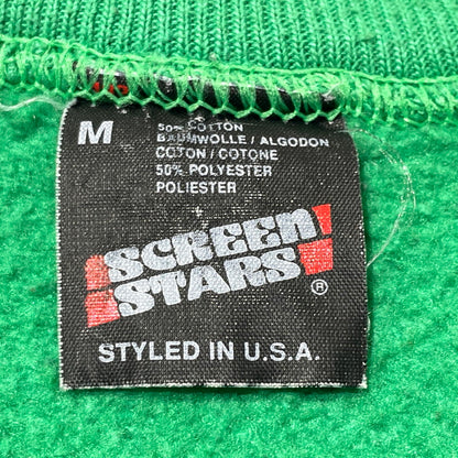 【中古品】【メンズ】 SCREEN STARS スクリーン スターズ 90’s SWEAT L/S 90年代 スウェット ロングスリーブ 長袖 トップス トレーナー 145-260807-sa-05-tei サイズ：M カラー：グリーン 万代Net店