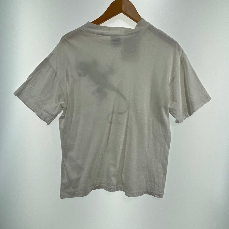 【中古品】【メンズ】 HANES 90S イグアナ プリント ナチュラルワンダーズ ヴィンテージアニマル Tシャツ 145-260818-nm-71-tei サイズ：M カラー：ホワイト 万代Net店