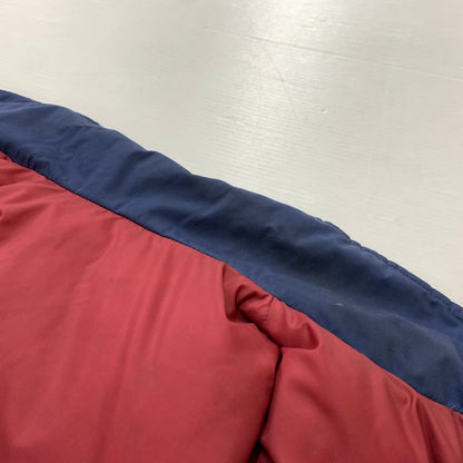 【中古品】【メンズ】 OUTDOOR EXCHANGE アウトドア エクスチェンジ REVERSIBLE VEST リバーシブルベスト ライトアウター ダウン フェザーベスト 144-260602-ko-02-tei サイズ：XL カラー：ネイビー/レッド 万代Net店