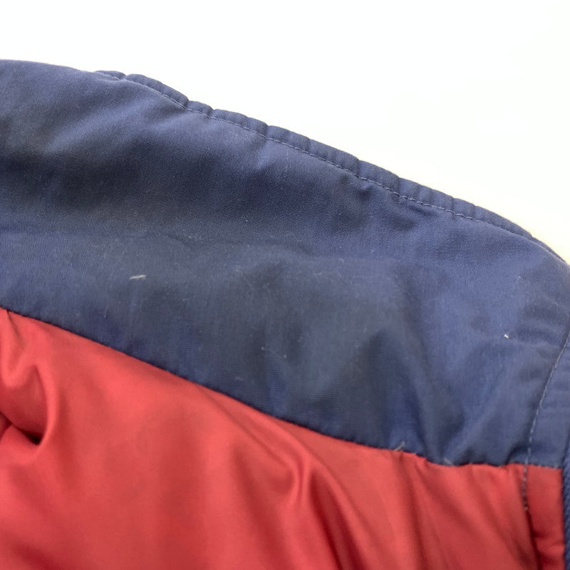【中古品】【メンズ】 OUTDOOR EXCHANGE アウトドア エクスチェンジ REVERSIBLE VEST リバーシブルベスト ライトアウター ダウン フェザーベスト 144-260602-ko-02-tei サイズ：XL カラー：ネイビー/レッド 万代Net店