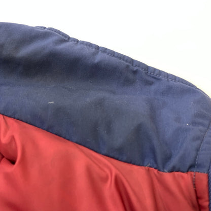 【中古品】【メンズ】 OUTDOOR EXCHANGE アウトドア エクスチェンジ REVERSIBLE VEST リバーシブルベスト ライトアウター ダウン フェザーベスト 144-260602-ko-02-tei サイズ：XL カラー：ネイビー/レッド 万代Net店