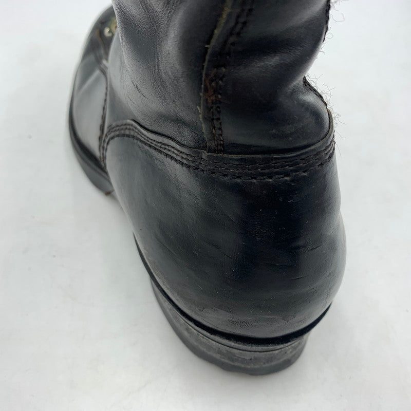 【現状渡し品】【メンズ】 UNKNOWN LACE UP BOOTS VINTAGE レースアップブーツ 靴 ロングブーツ ヴィンテージ 164-260606-ko-07-tei サイズ：8H カラー：ブラック 万代Net店
