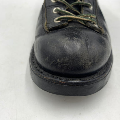 【現状渡し品】【メンズ】 UNKNOWN LACE UP BOOTS VINTAGE レースアップブーツ 靴 ロングブーツ ヴィンテージ 164-260606-ko-07-tei サイズ：8H カラー：ブラック 万代Net店