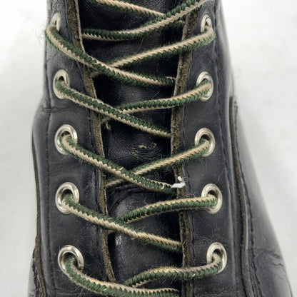 【現状渡し品】【メンズ】 UNKNOWN LACE UP BOOTS VINTAGE レースアップブーツ 靴 ロングブーツ ヴィンテージ 164-260606-ko-07-tei サイズ：8H カラー：ブラック 万代Net店