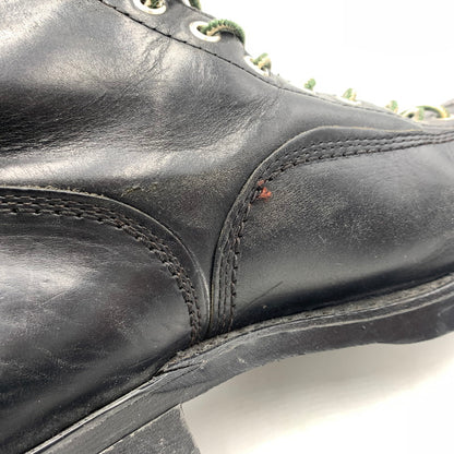 【現状渡し品】【メンズ】 UNKNOWN LACE UP BOOTS VINTAGE レースアップブーツ 靴 ロングブーツ ヴィンテージ 164-260606-ko-07-tei サイズ：8H カラー：ブラック 万代Net店