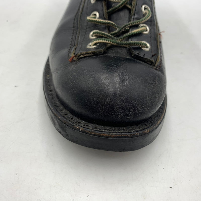 【現状渡し品】【メンズ】 UNKNOWN LACE UP BOOTS VINTAGE レースアップブーツ 靴 ロングブーツ ヴィンテージ 164-260606-ko-07-tei サイズ：8H カラー：ブラック 万代Net店